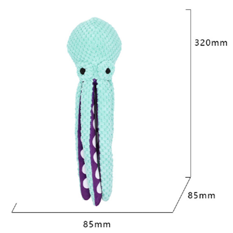 Pet Octopus Voice Shell Plush Toy