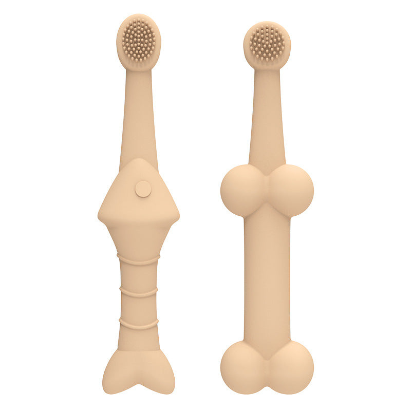 Pet Silicone Oral Cleaning Pet Toothbrush