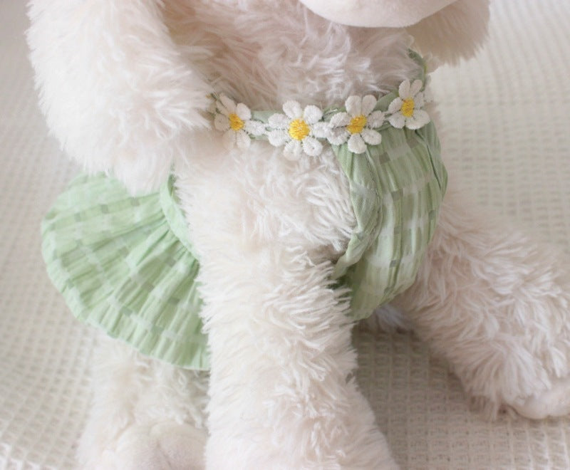 Light Breathable Summer Pet Cat Skirt
