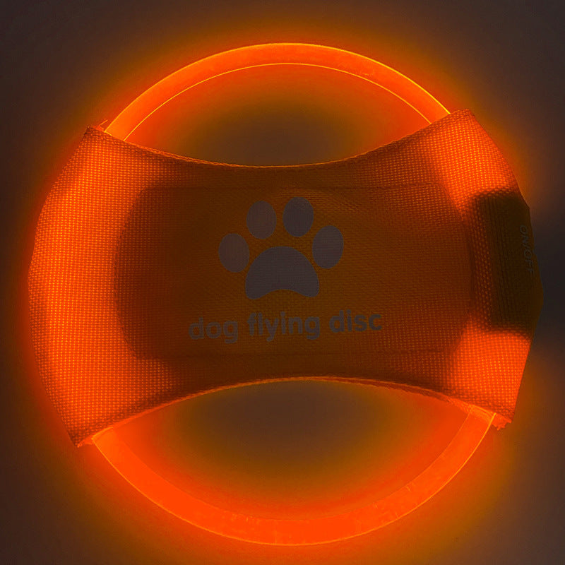 Interactive LED Luminous Flying Discs Toy