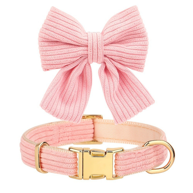 Pet Bow Collar Harness Vest