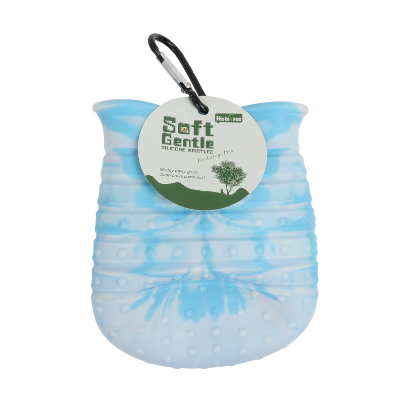 2 In 1 Soft Dog Paw Cleaner Cup